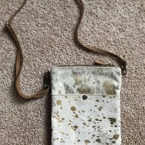 Myra cowhide crossbody